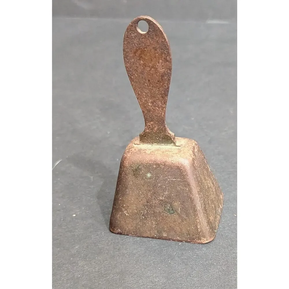 Antique Hendlers Ice Cream The Velvet Kind Cowbell Wolfe 6000 Baltimore Copper